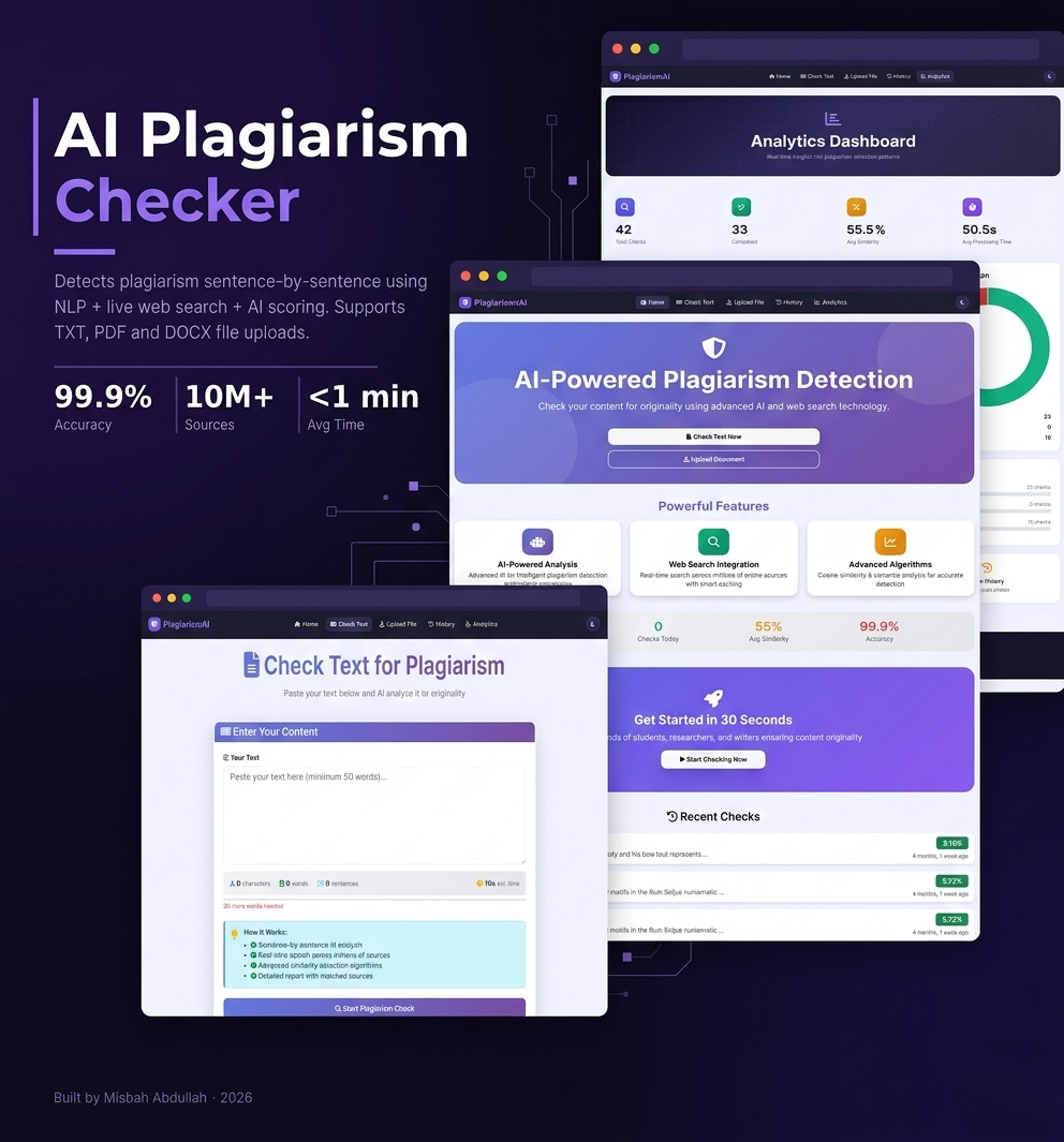 AI Plagiarism Checker